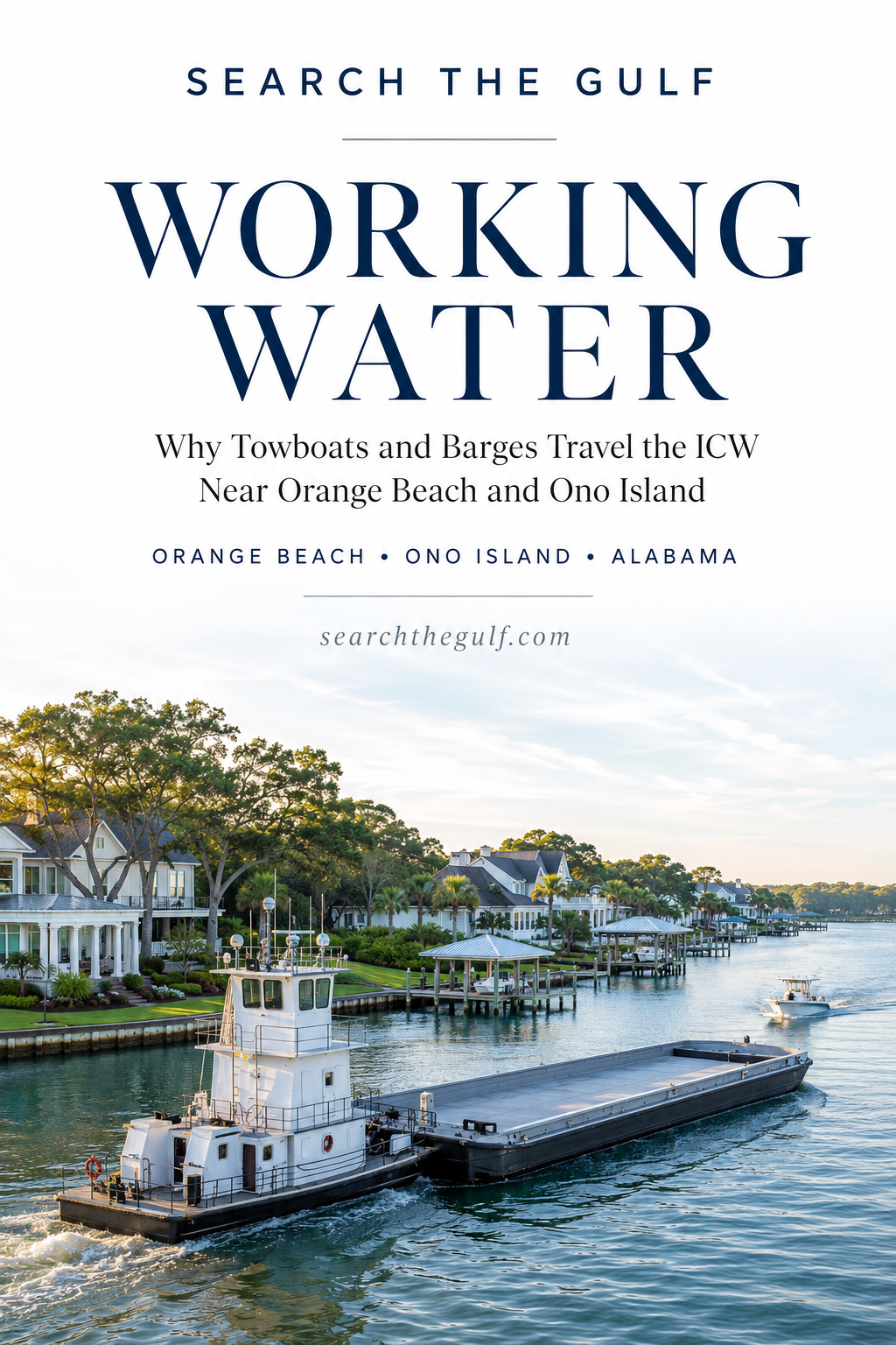 Intracoastal Waterway Orange Beach Alabama